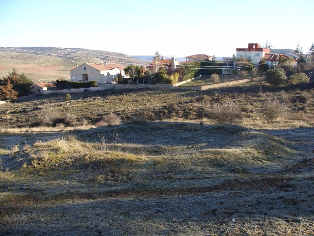 Restos del molino de Vicente, vistos desde el oeste