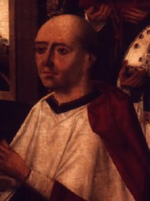 Portrait of the cardinal Mendoza, lord and bishop of Sigüenza/Retrato del cardenal Mendoza, obispo y señor de Sigüenza
